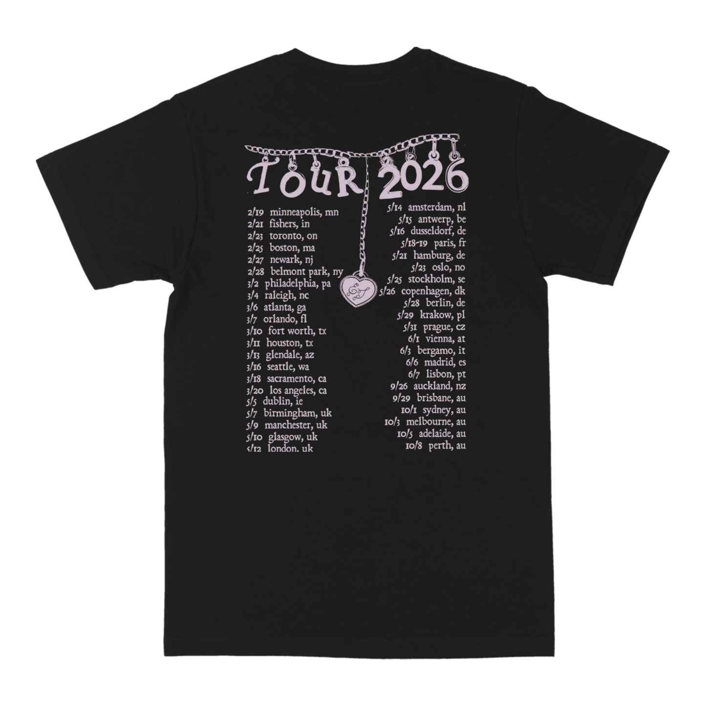 What Makes a Girl 2026 Tour Tee
