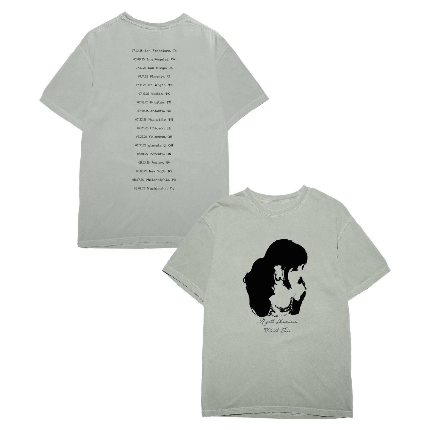 Wraith US 2025 Tour Tee